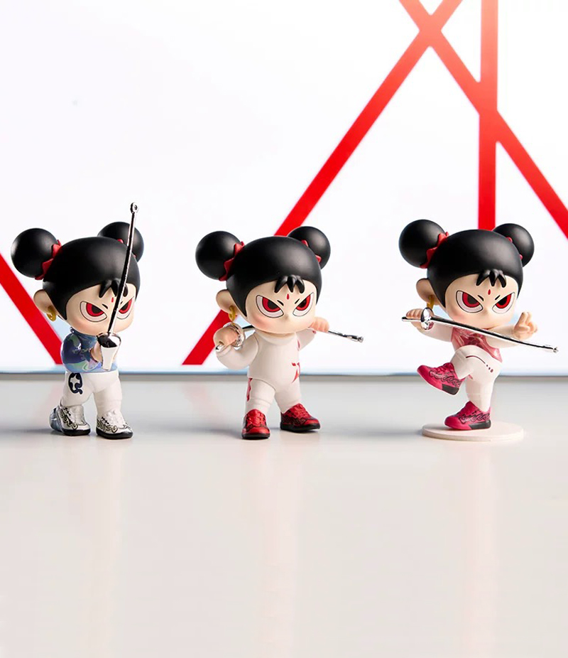 Fencing Figure Gift "NENE" Fencing Figure Gift "NENE"