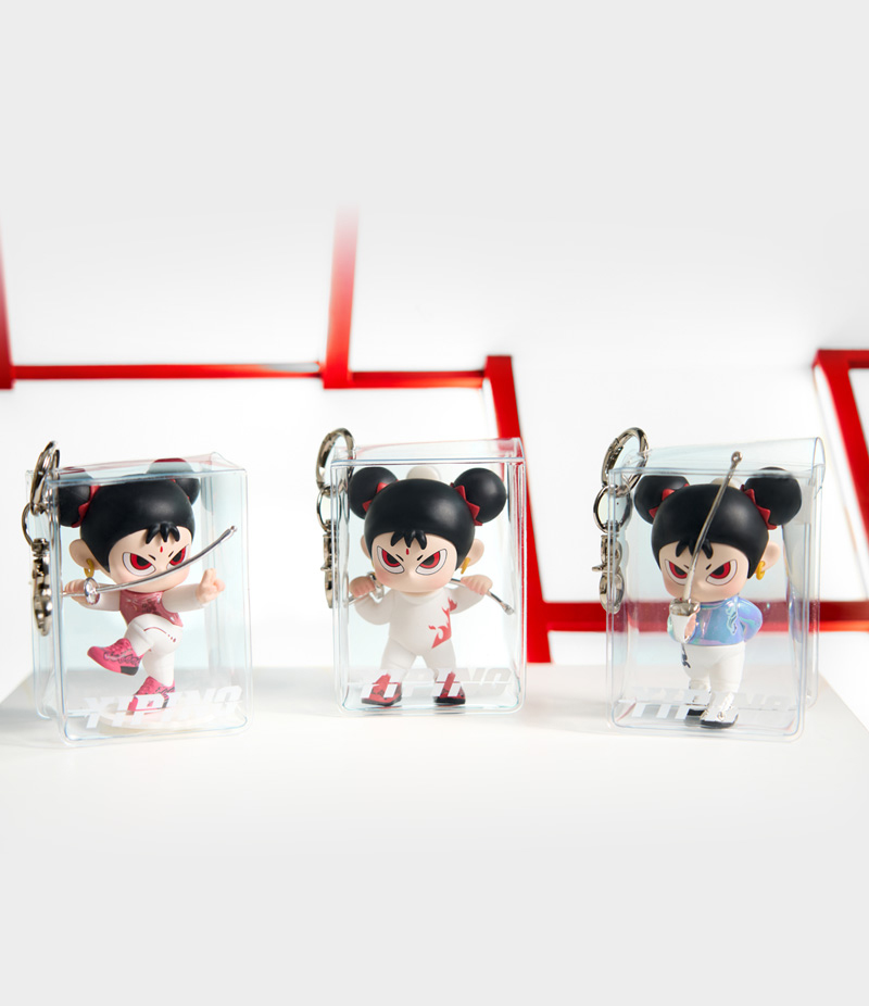 Fencing Figure Gift "NENE" Fencing Figure Gift "NENE"