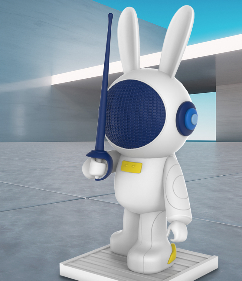 Fencing figure DEFEND