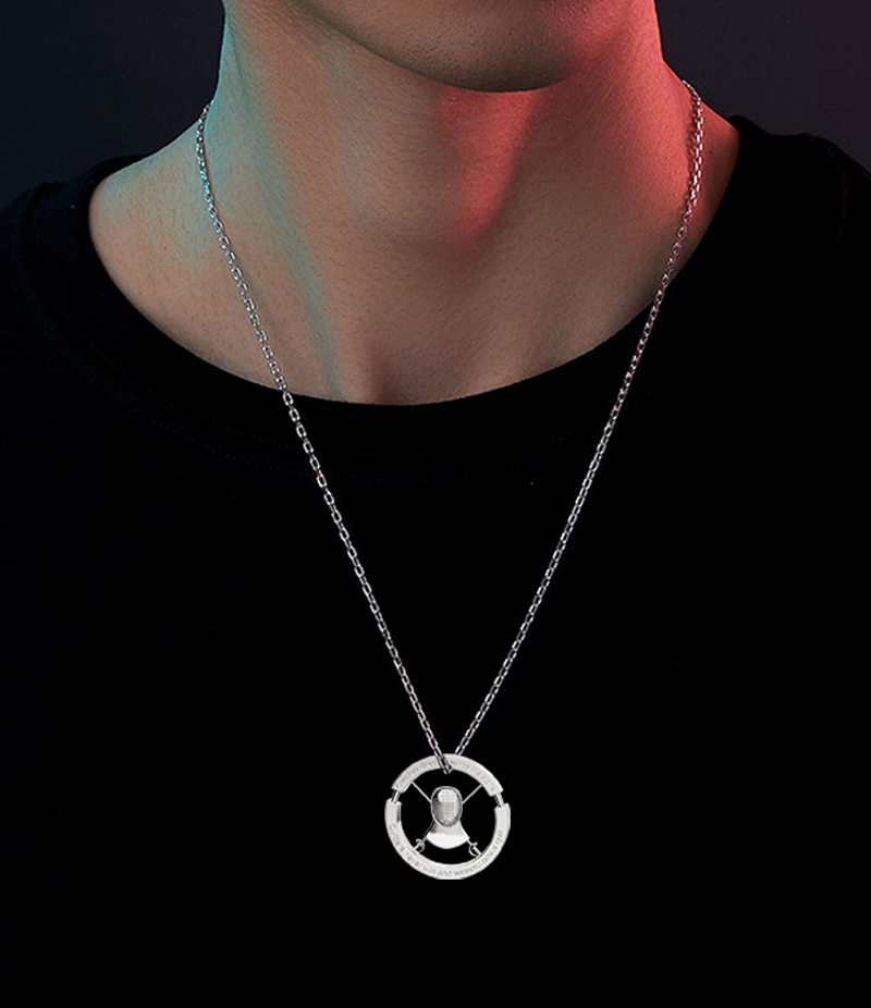 Necklace with Round Pendant