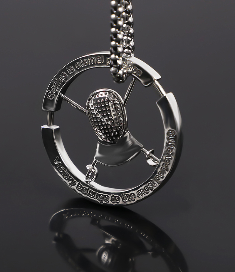 Necklace with Round Pendant