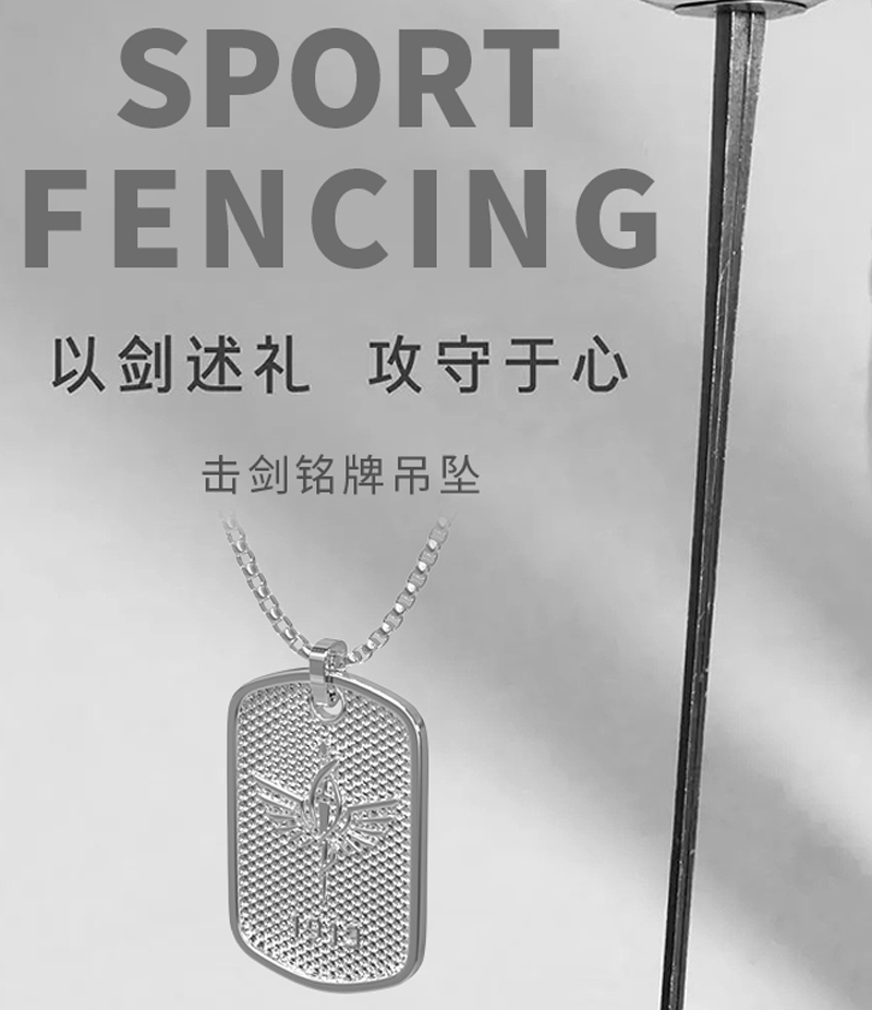 Necklace with Shield Pendant