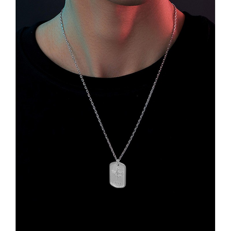 Necklace with Shield Pendant