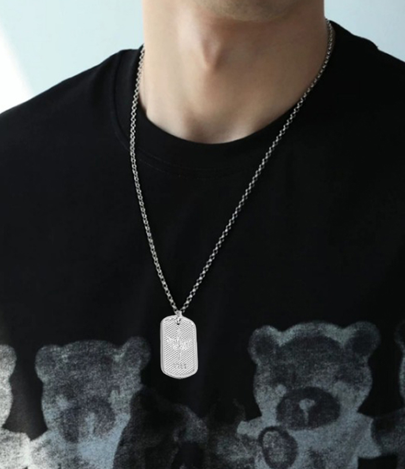 Necklace with Shield Pendant