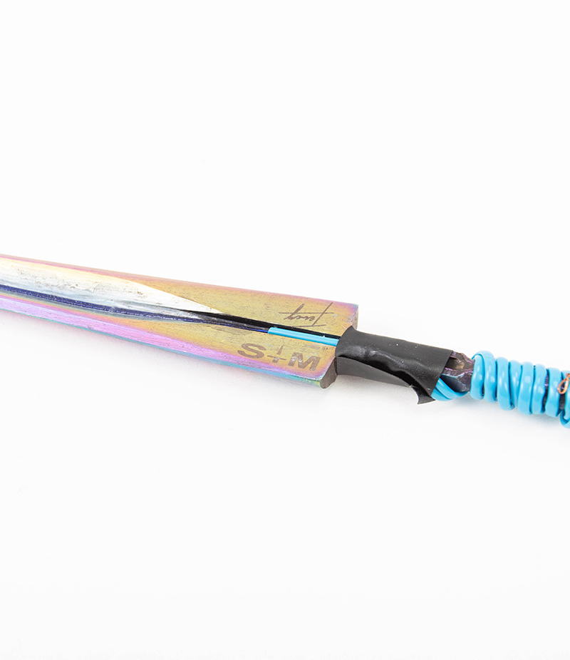 Epee Complete Weapon  Gold/Colorful  "Fency" 